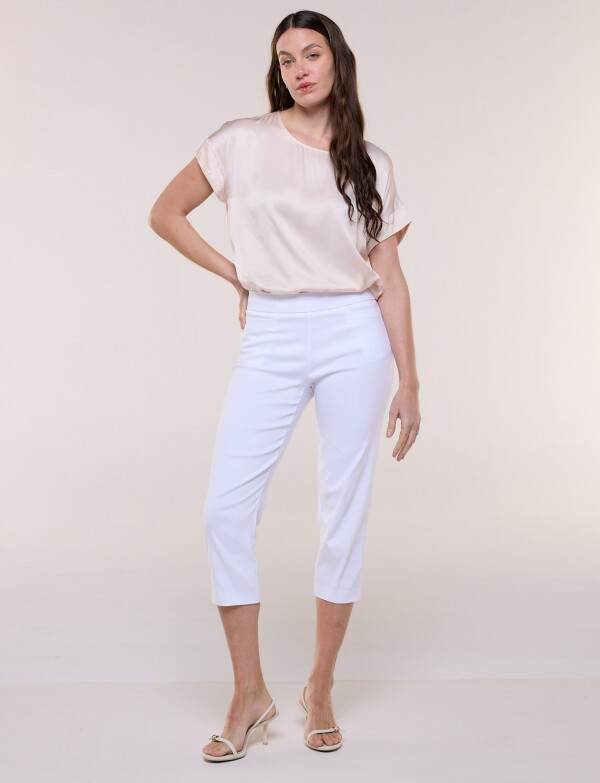 Capri Pull On Colors BLANCO