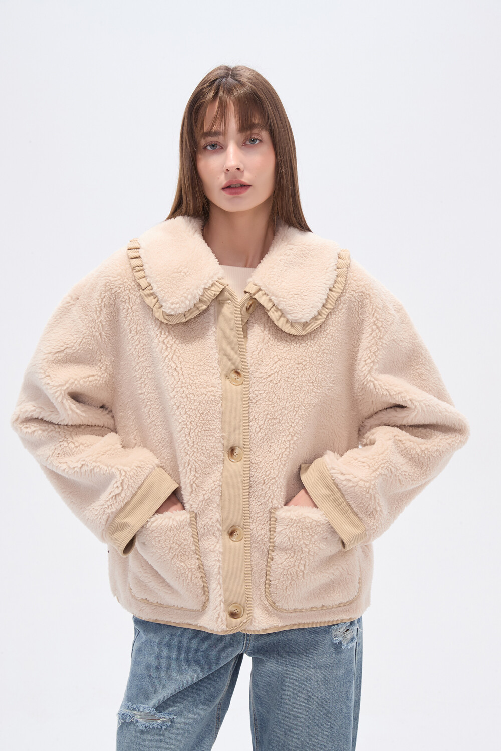 Chaqueta Aloni Crudo / Natural