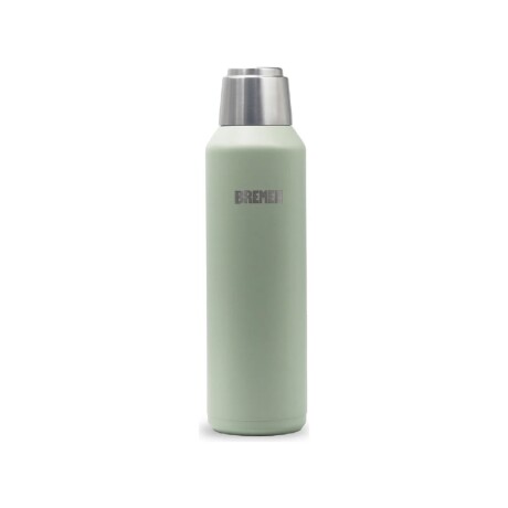 Termo Bremen 1 L Acero Inoxidable con Pico Cebador 360° Verde Termo Bremen 1 L Acero Inoxidable con Pico Cebador 360° Verde