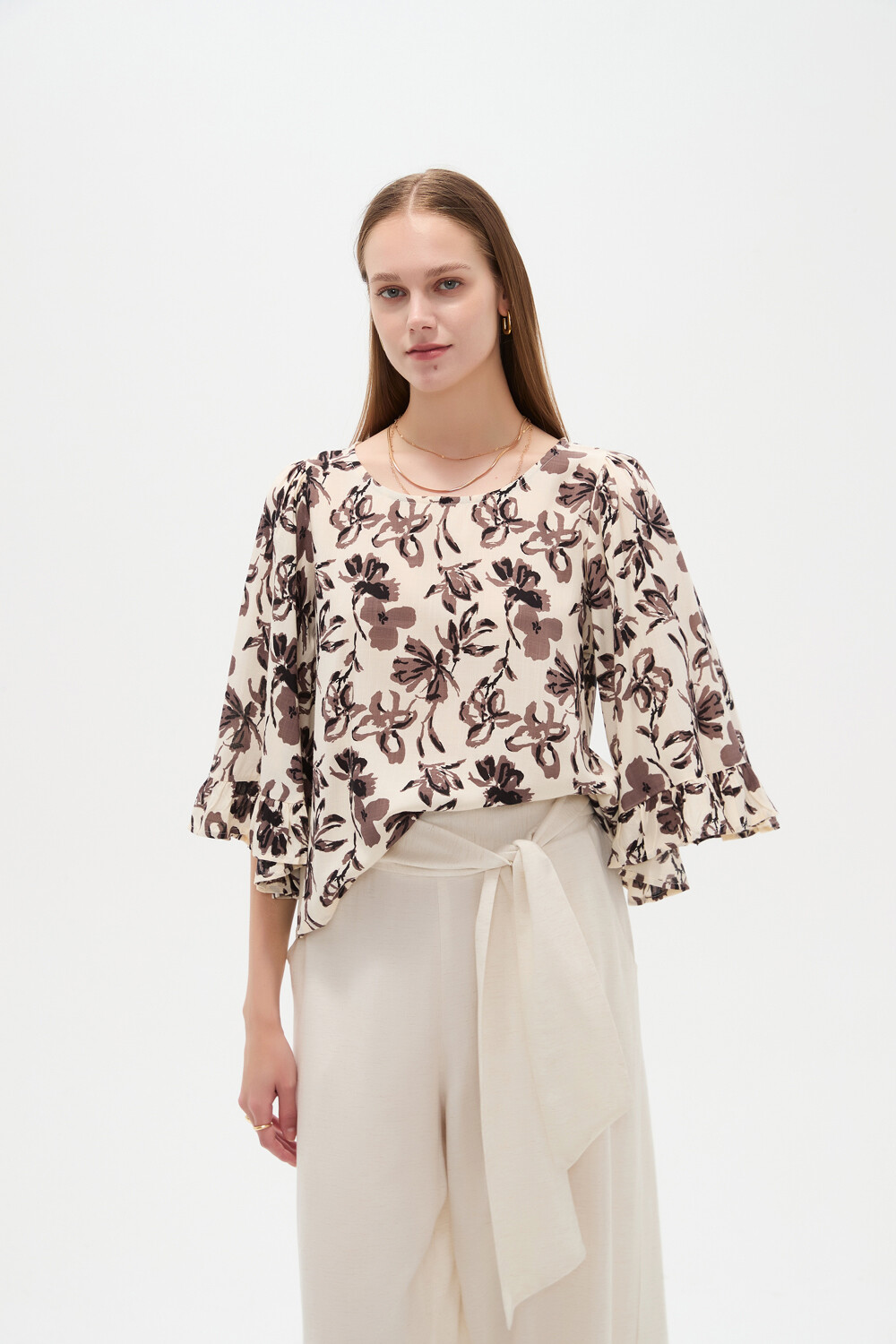 Blusa Mahrez Estampado 1