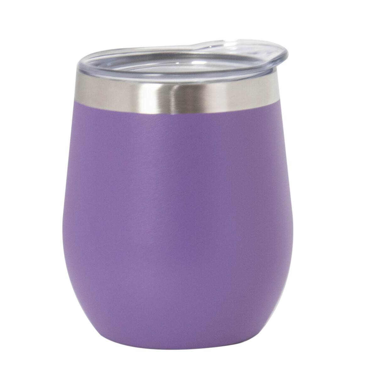 Mate de Acero Inoxidable 230ML con Tapa - VIOLETA 