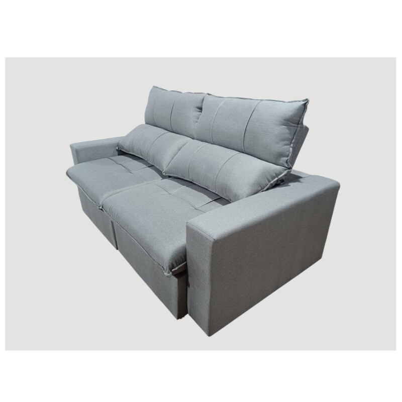 Sofá Extensible 3 Cuerpos Luxemburgo Gris Sofá Extensible 3 Cuerpos Luxemburgo Gris