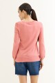 Sweater con crochet ROSA