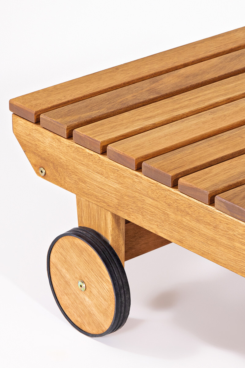 RECANTO REPOSERA REPOSERA RECANTO 184x60x30CM JATOBA