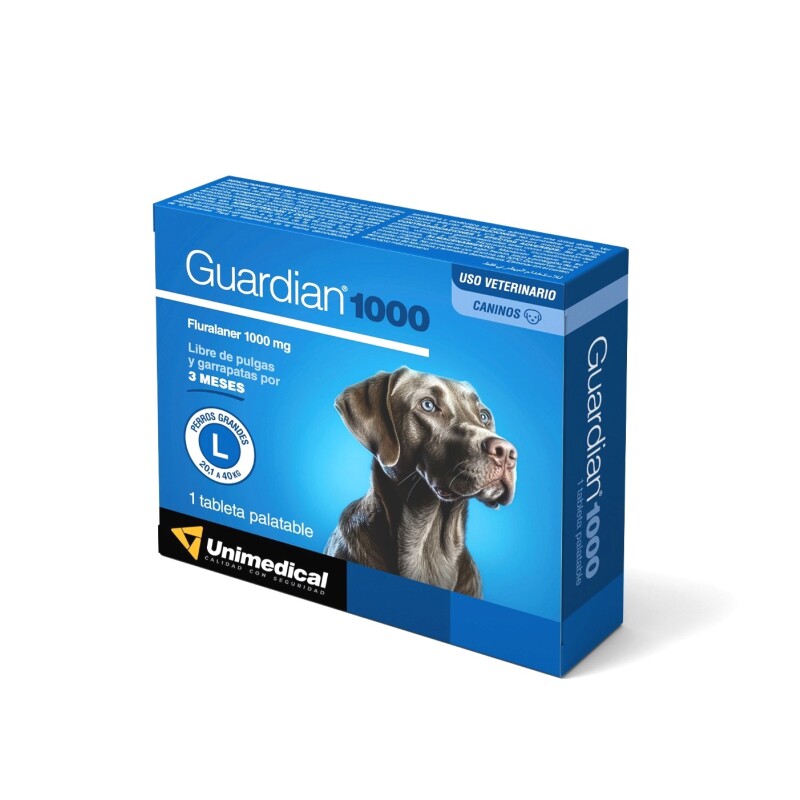 Guardian 20,1 a 40 kgs (1000mg)