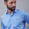 Camisa Luxury Celeste oscuro