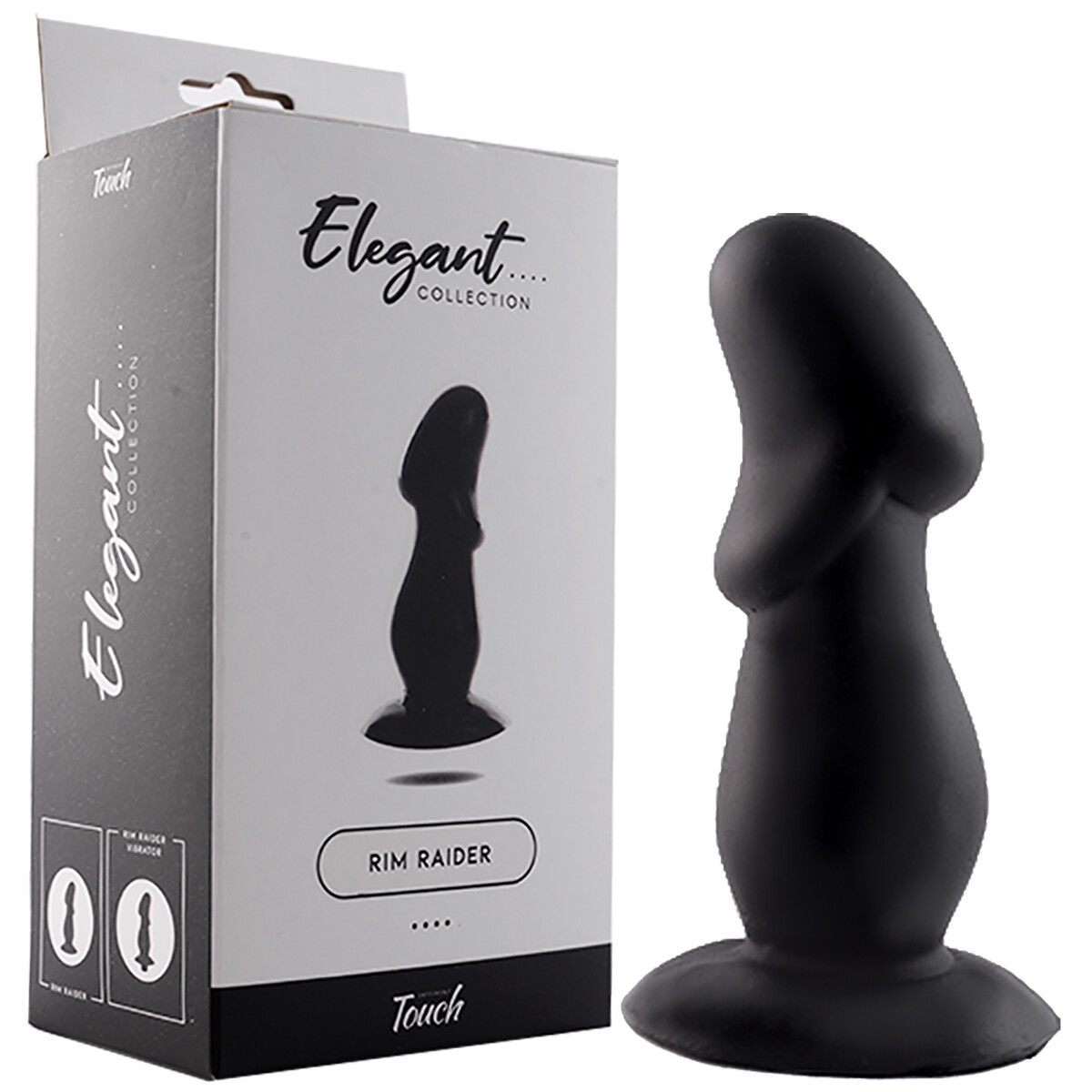 Dilatador Anal Rim Raider Macizo - Negro 