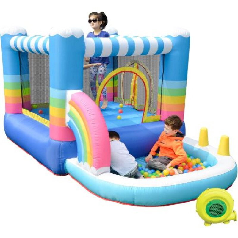 Inflable Arcoiris Nube- Doctor Dolphin Inflable Arcoiris Nube- Doctor Dolphin