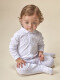 Pijama Print Estrellas Blanco Optico