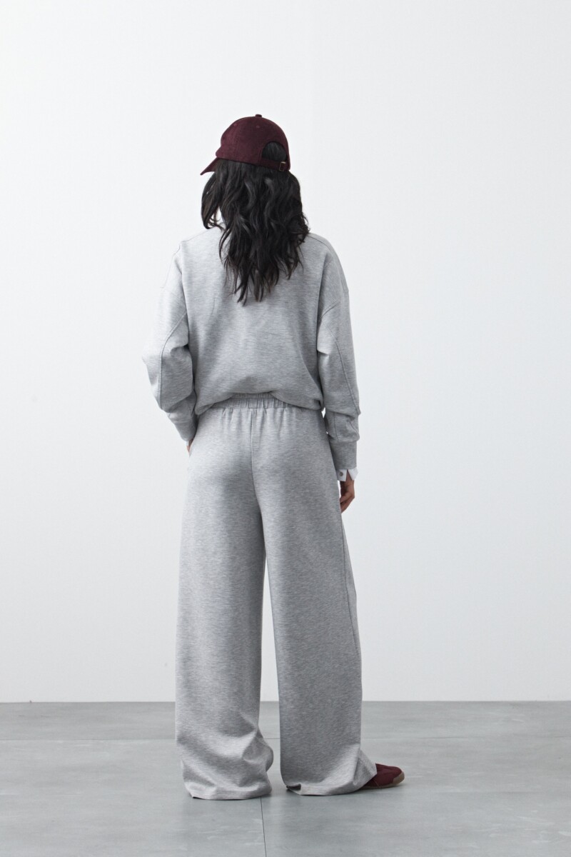 BABUCHA ALBERTA Gris Melange