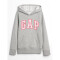 GAP LOGO HOOD LIGHT HEATHER GREY B10