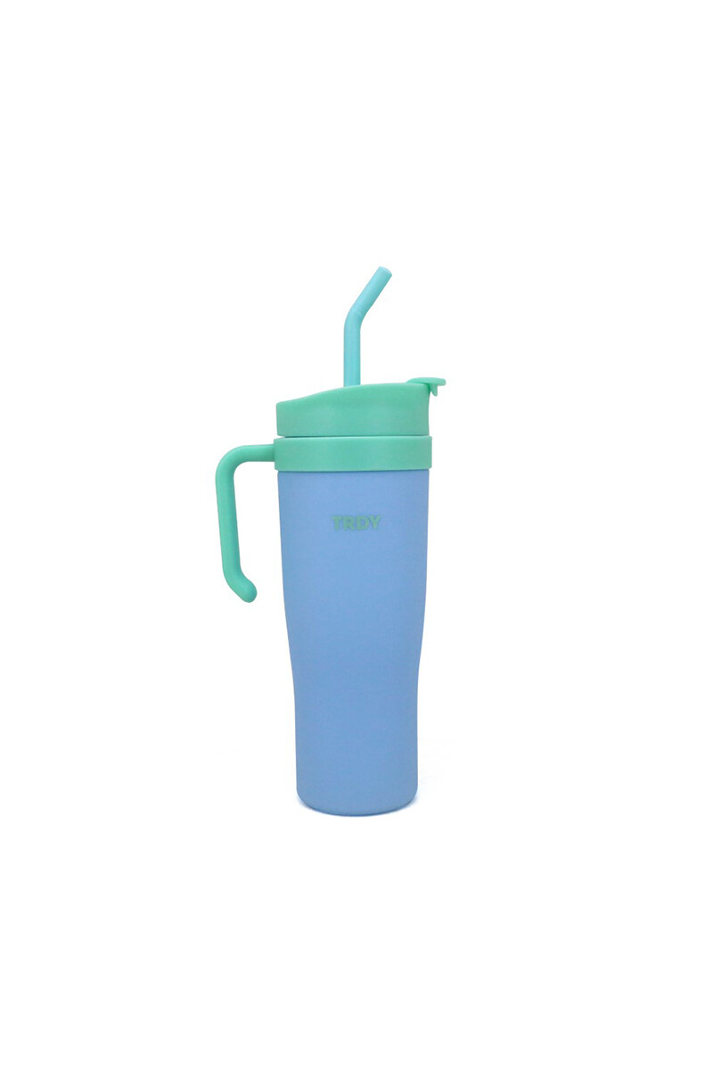 Vaso Térmico Trendy 1200ML - Celeste 