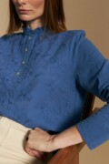 BLUSA CLARISA Azul Oscuro