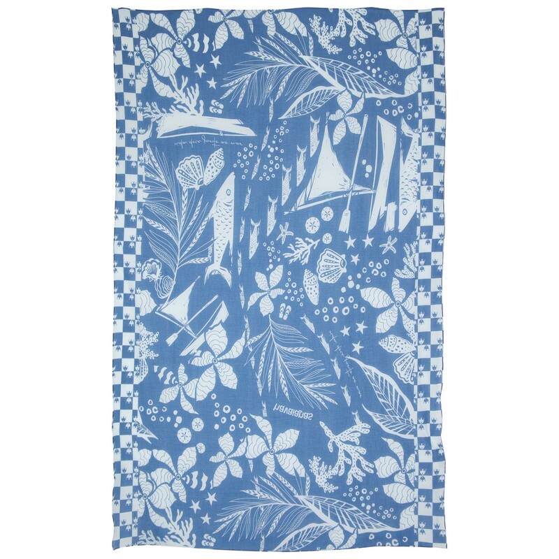 Pareo Havaianas Azul