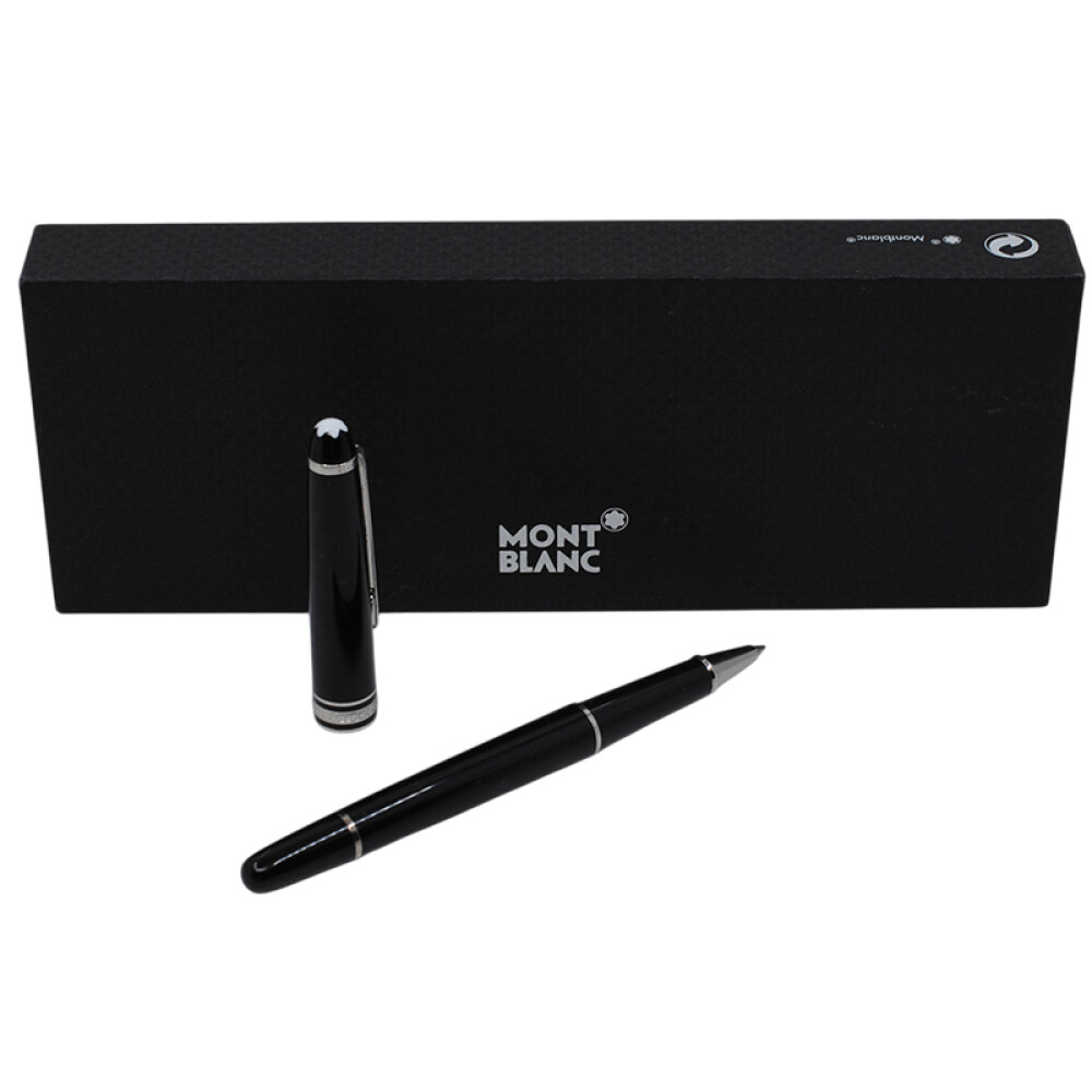 Montblanc Meisterstuck P163 platinum rollerball serie XX1722244 con caja y papeles Montblanc Meisterstuck P163 platinum rollerball serie XX1722244 con caja y papeles
