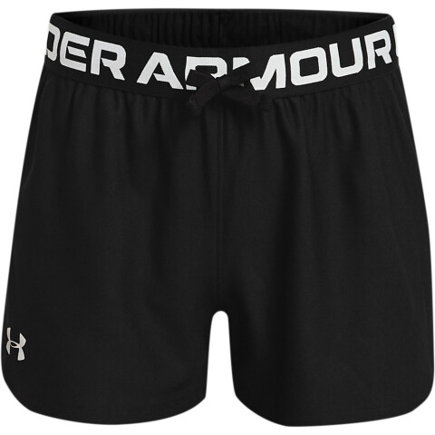 Play Up Solid Shorts-BLK BLK-001