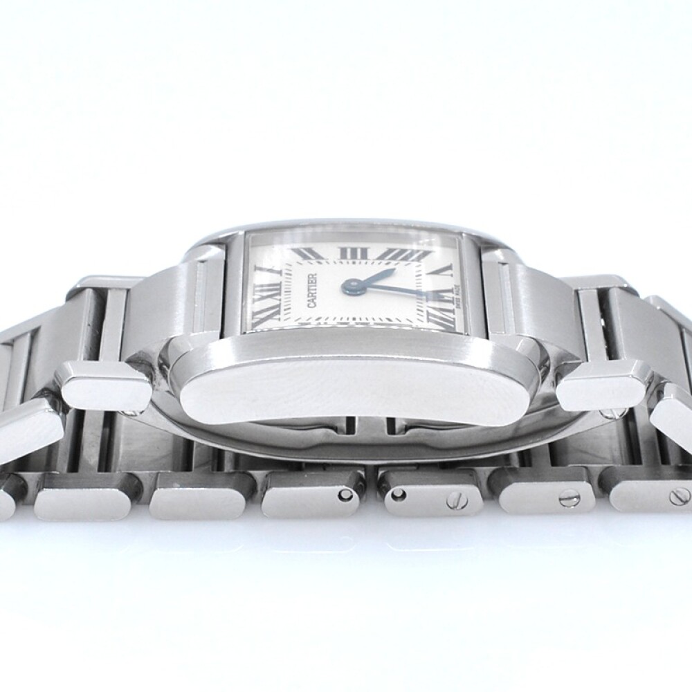 Cartier Tank Francaise modelo 2384 quartz de acero Cartier Tank Francaise modelo 2384 quartz de acero