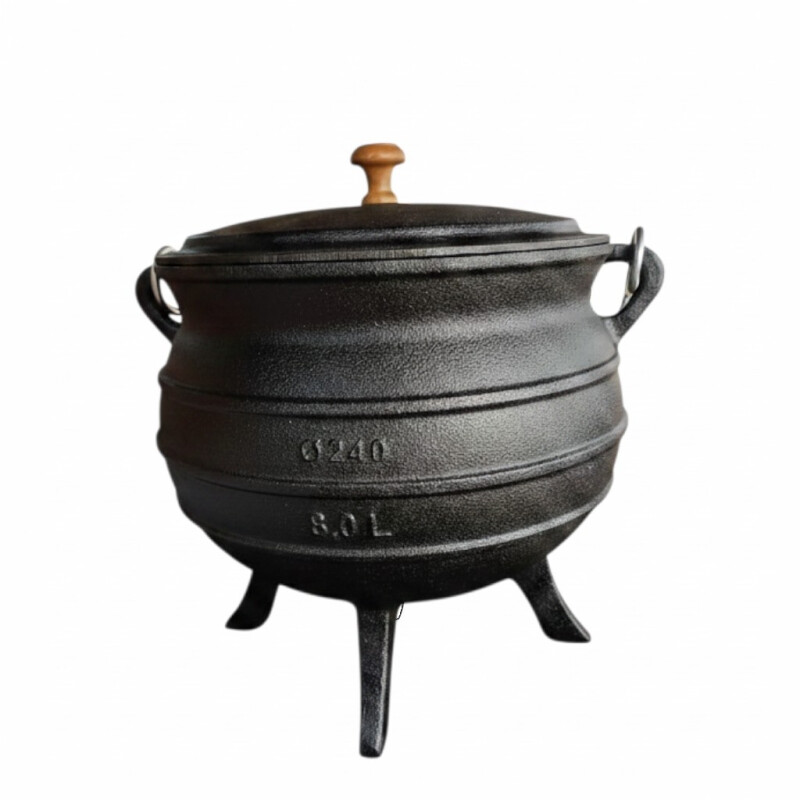 Olla de Hierro Fundido 8 Lts Faires 4 Patas Olla de Hierro Fundido 8 Lts Faires 4 Patas