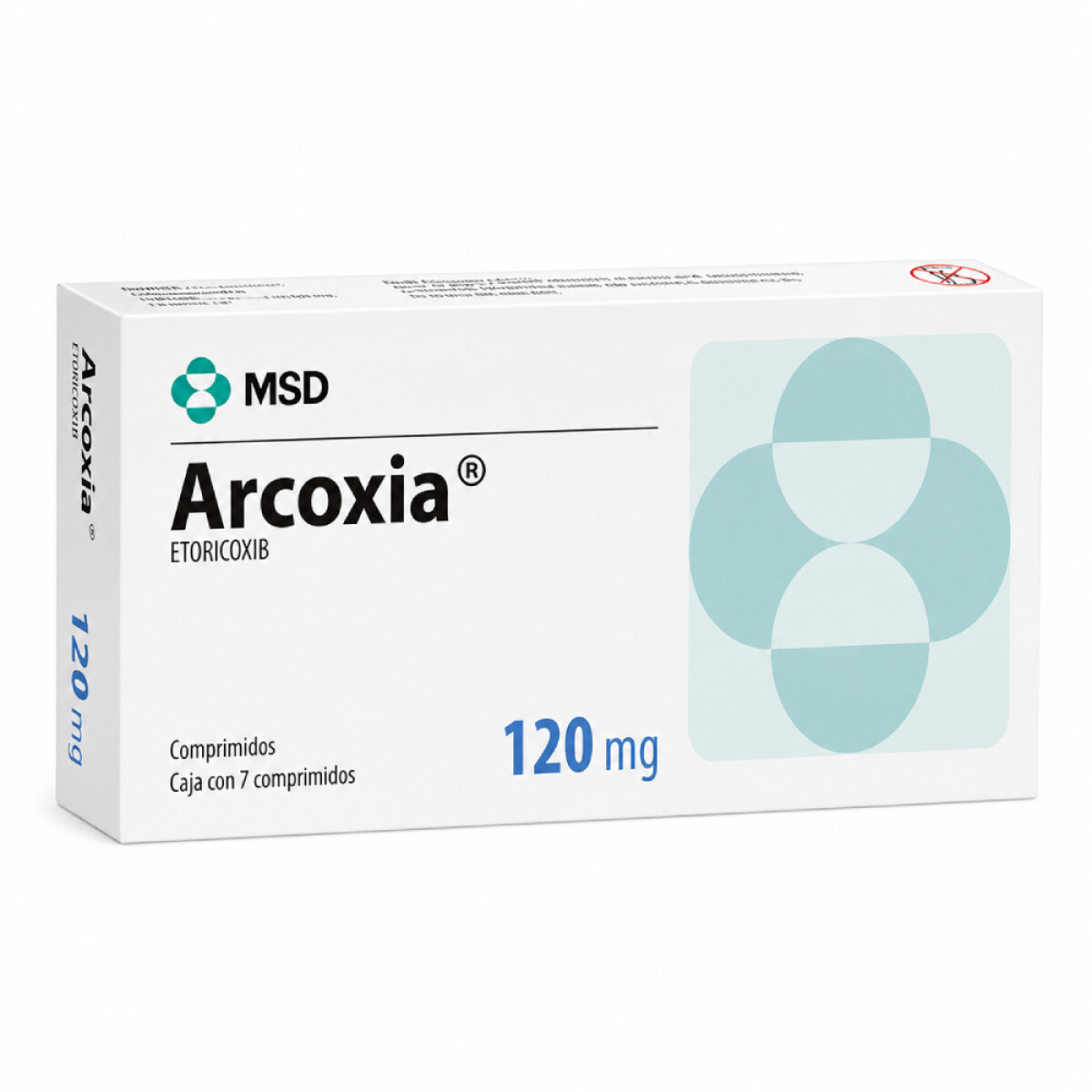 Arcoxia 120mg 7 Comprimidos 