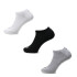 Medias de Hombre Puma Plain Sneaker Socks 3Pares Negro - Blanco - Gris