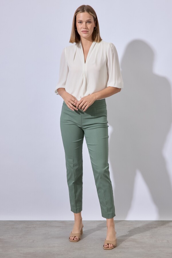 Pantalon Recto Modelador OLIVA