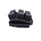 Cubetera de silicona 12 cubos 26 x 11cm GRIS