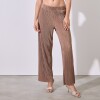 Pantalon Plisado MARRON