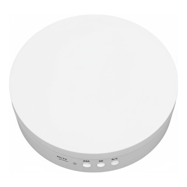 Exhibidor Base Giratorio Automatico Joyas Reloj Celular Y + Color Blanco