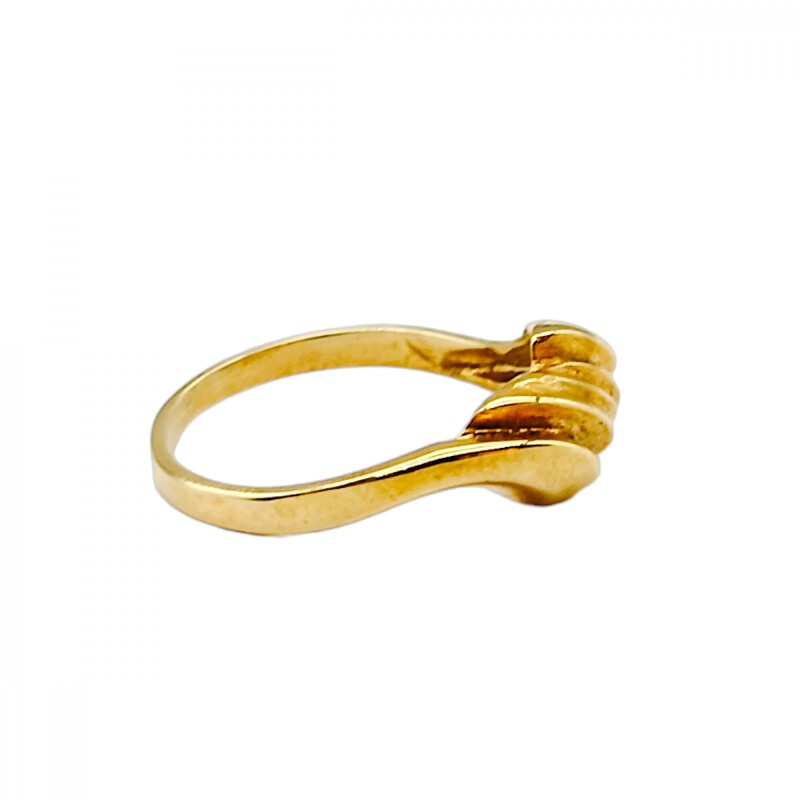 Anillo Croissant-Oro bajo-Sin Piedra-AN8179 sinpiedra