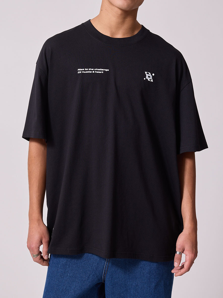 T-SHIRT METIL DIXIE - Negro 