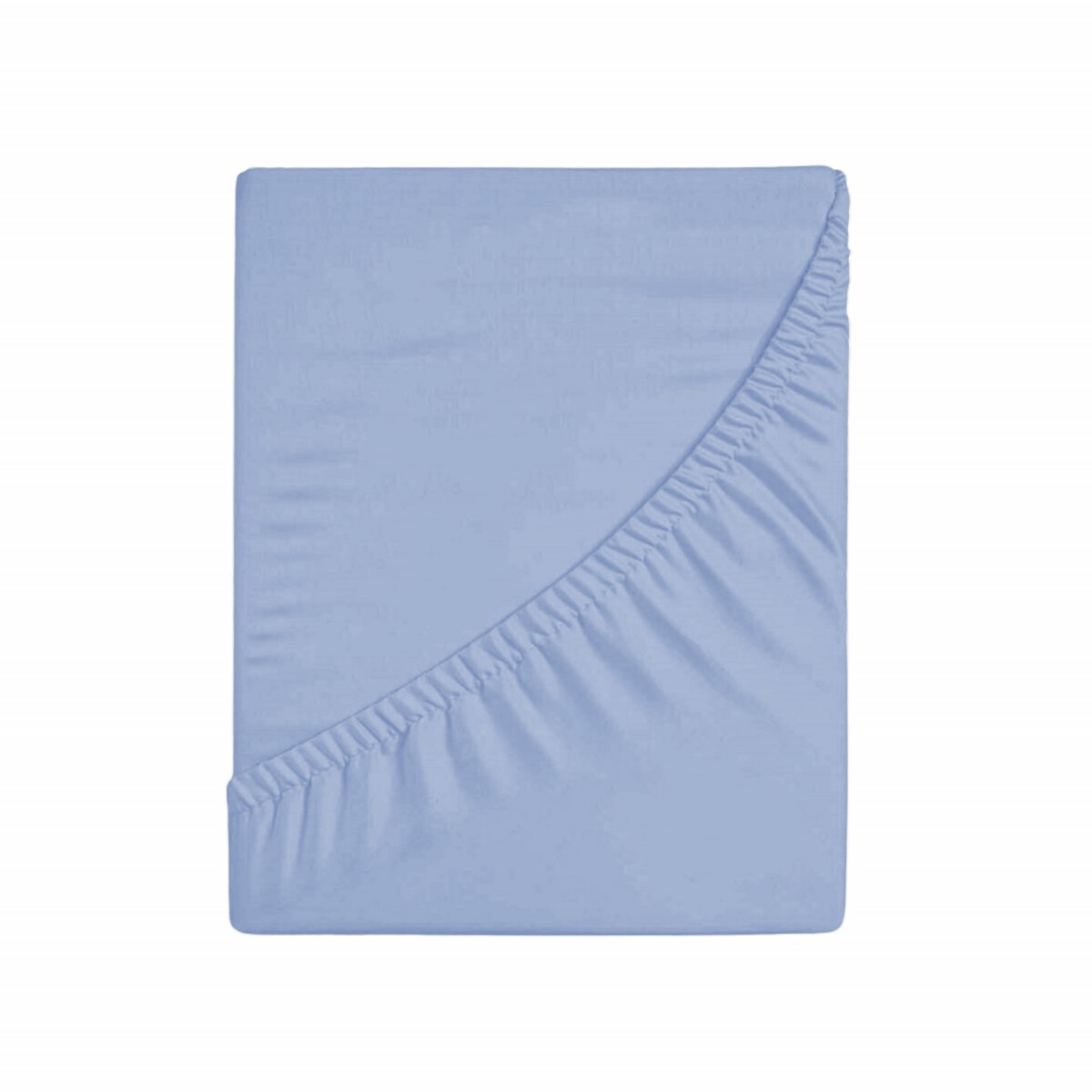 Sabana Ajustable Queen 120 hilos - Pilar - Celeste 