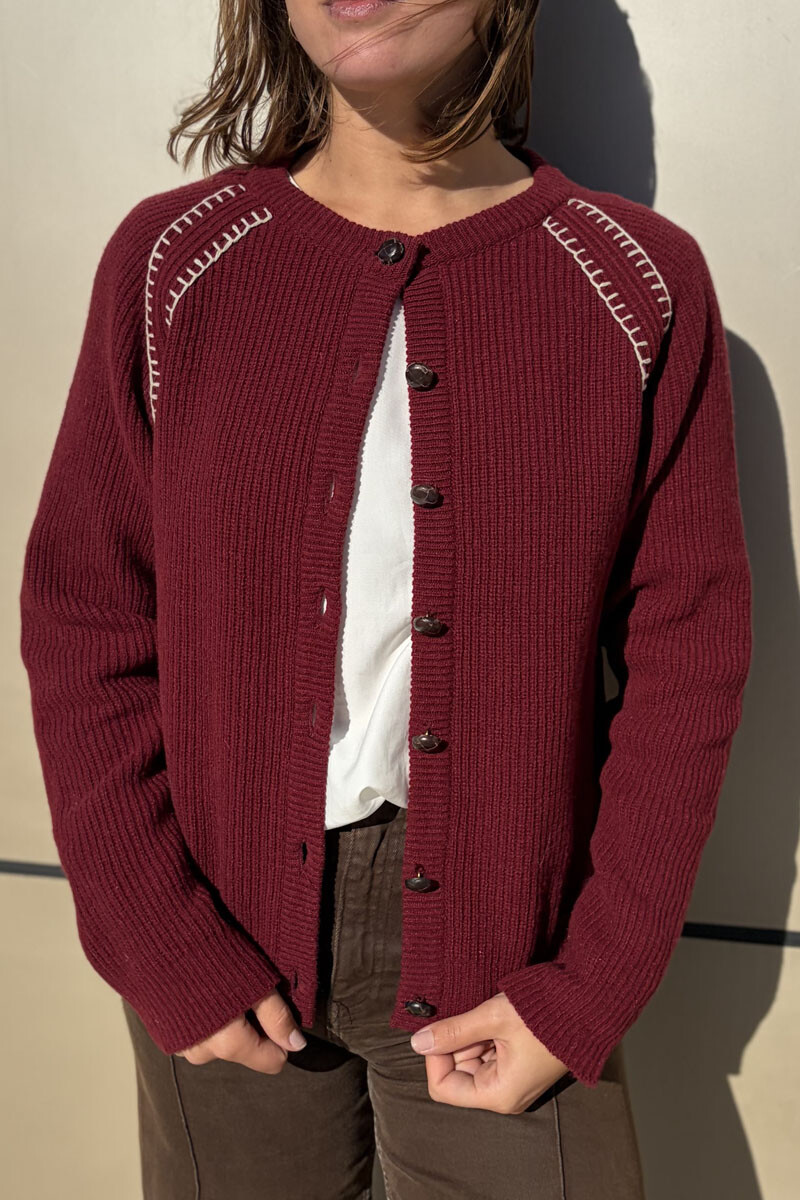 Saco isabel Bordeaux