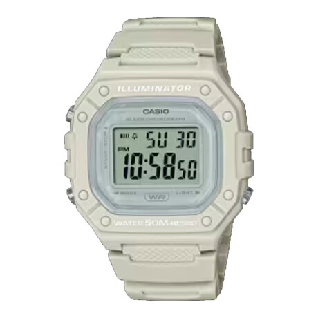 Reloj Casio Resina Digital Dama W-218HC 8AVDF