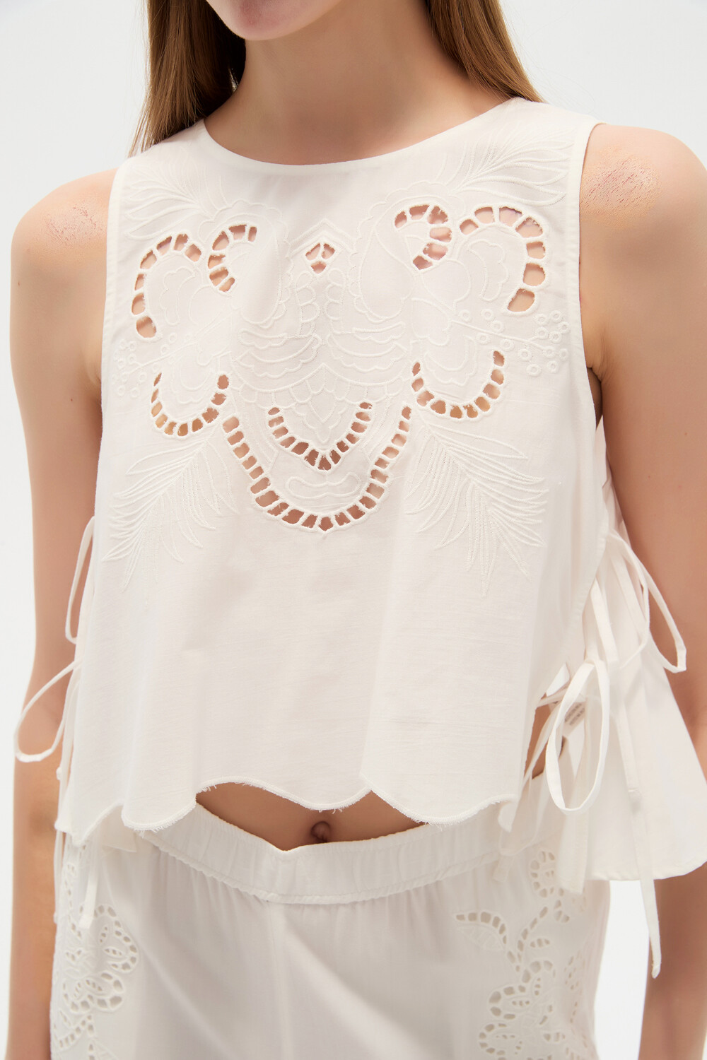Musculosa Agrea Blanco