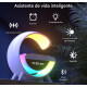 Lámpara G-speaker De Sonido Bluetooth Cargador Chica Blanco