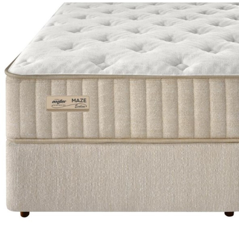Colchón Espuma MAZE 2 Plazas ECOFLEX – Doble Confort y Tecnología Spring Foam Colchón Espuma MAZE 2 Plazas ECOFLEX – Doble Confort y Tecnología Spring Foam