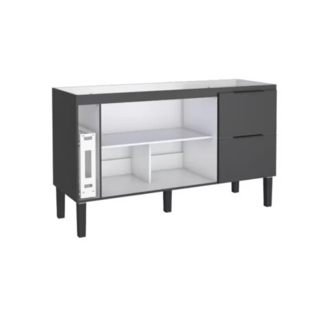 Mueble bajo mesada cocina Cisne 150cm negro Cozimax Mueble Bajo Mesada Cocina Cisne 150cm Negro Cozimax