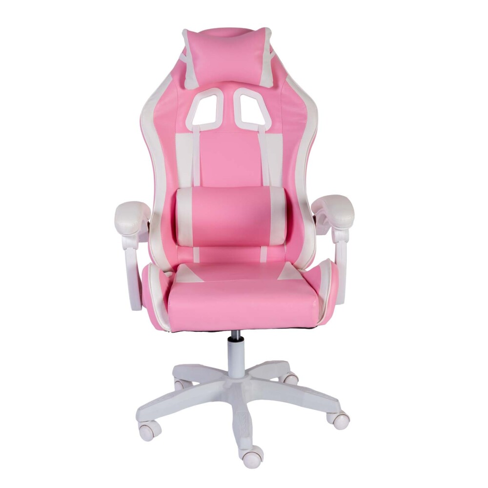 SILLA GAMER POLIPROPILENO BLANCO FLEUR