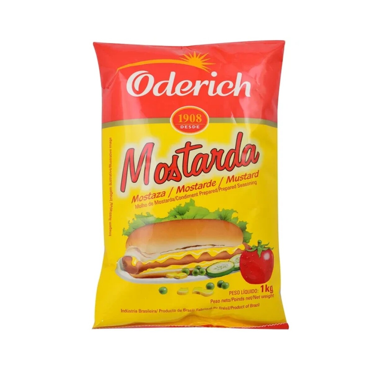 MOSTAZA ODERICH 1KG 