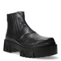 Botas de Mujer Miss Carol NING de cuero con elástico Negro