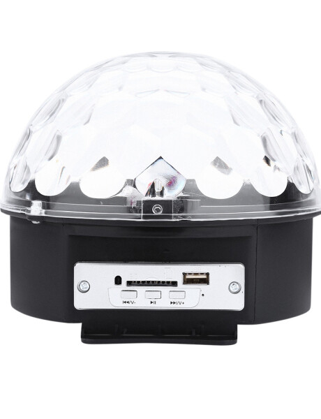 Parlante media esfera luminosa LED con efectos pendrive y control remoto Parlante media esfera luminosa LED con efectos pendrive y control remoto
