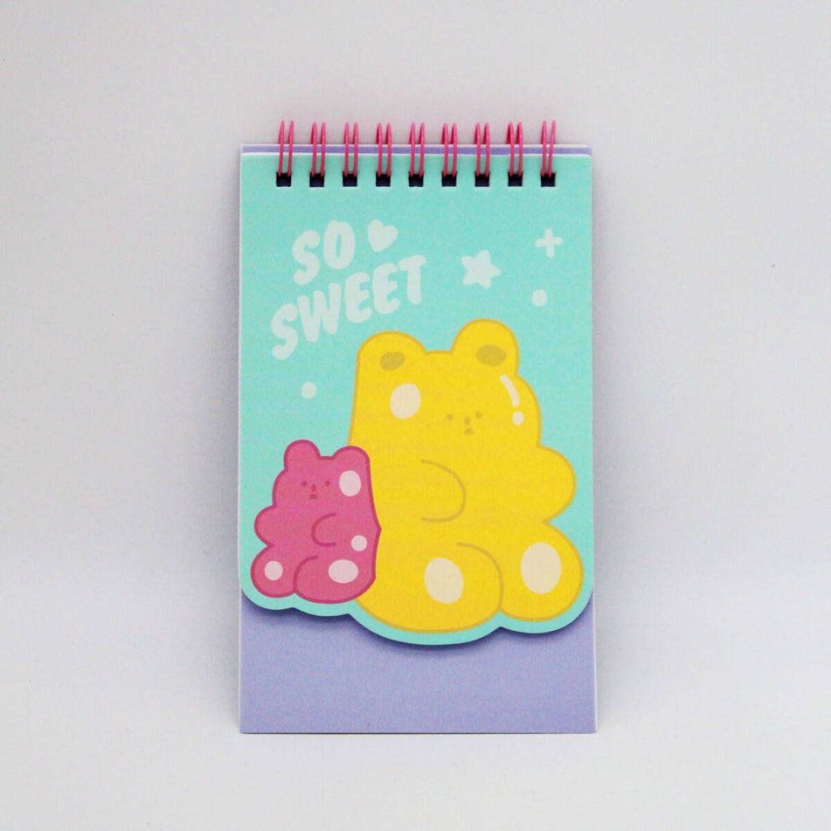 Libreta helado A - gummy bear 