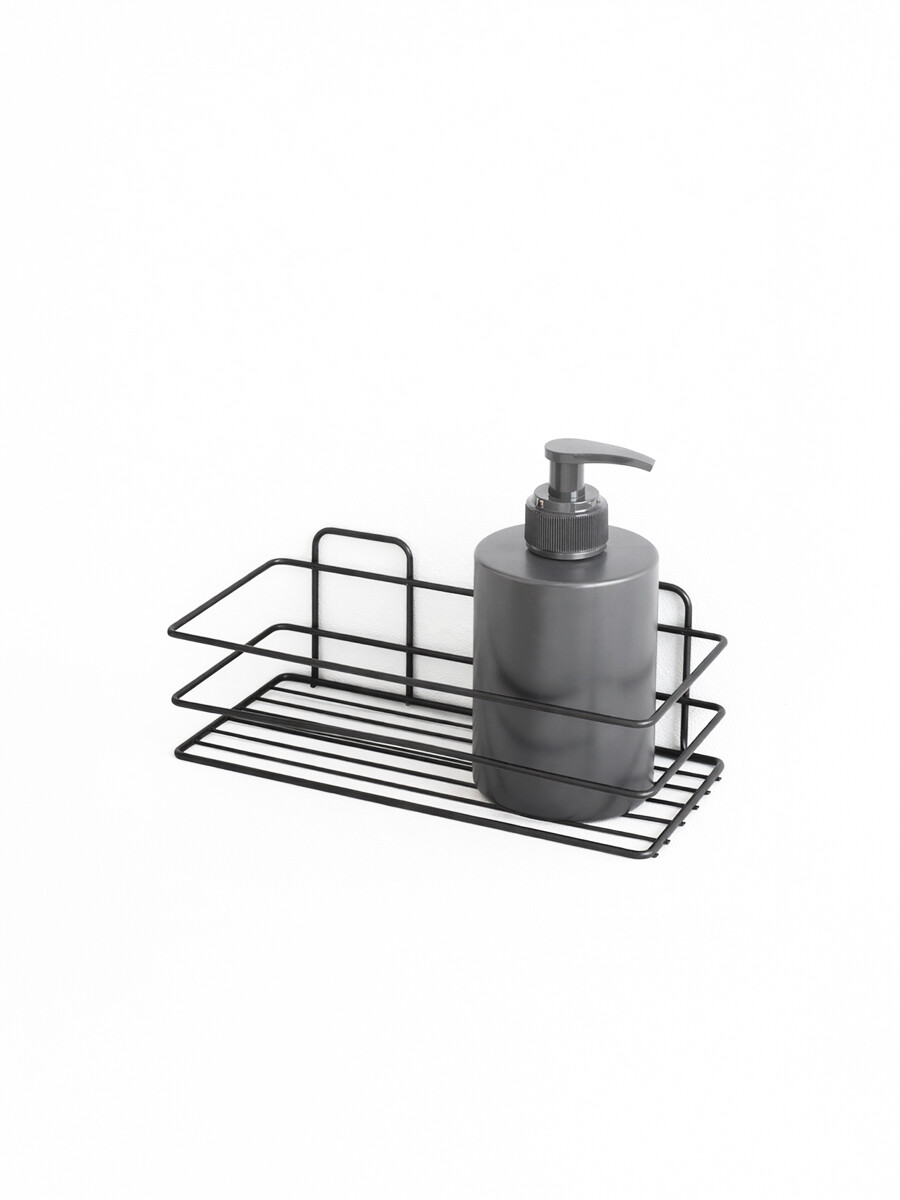 ESTANTE ORGANIZADOR DE METAL - NEGRO 