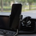 SOPORTE VEHICULAR CON VENTOSA BLOOX NEGRO