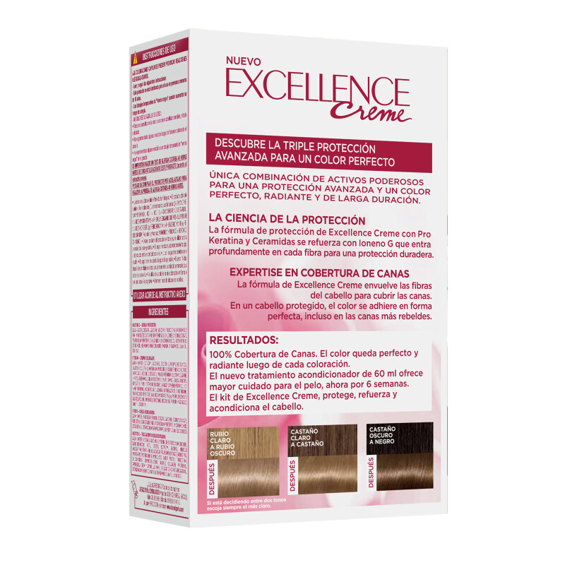 Tinta L'Oréal Excellence Creme Rubio Claro Ceniza 8.1 Tinta L'Oréal Excellence Creme Rubio Claro Ceniza 8.1