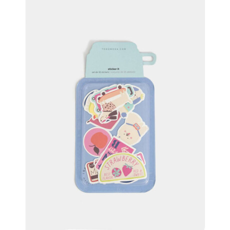 Set De Stickers Para Decorar Combinacion Multicolor