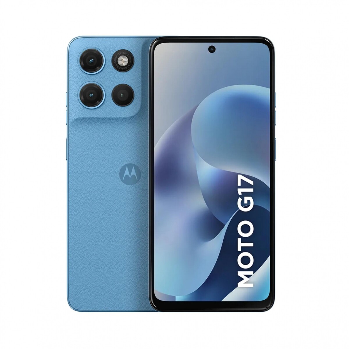 MOTOROLA G17 4G 6,72' 256GB 4GB RAM Cámara 50 Mpx - Celeste 