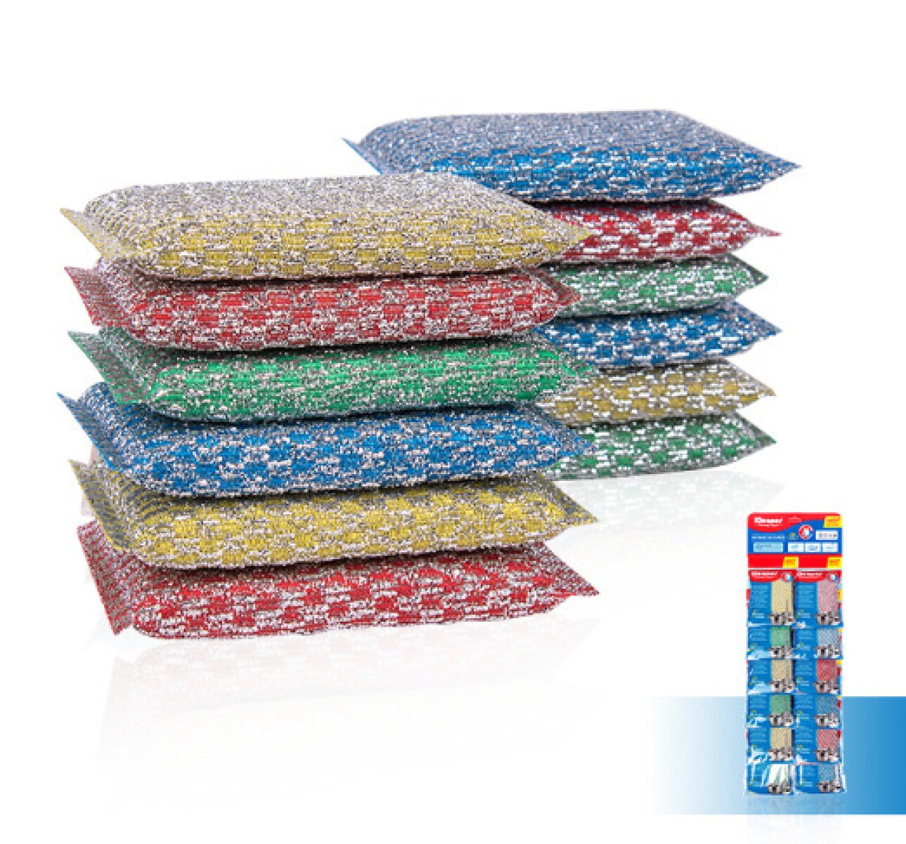 ESPONJA PARA PLATOS x 12 unidades 