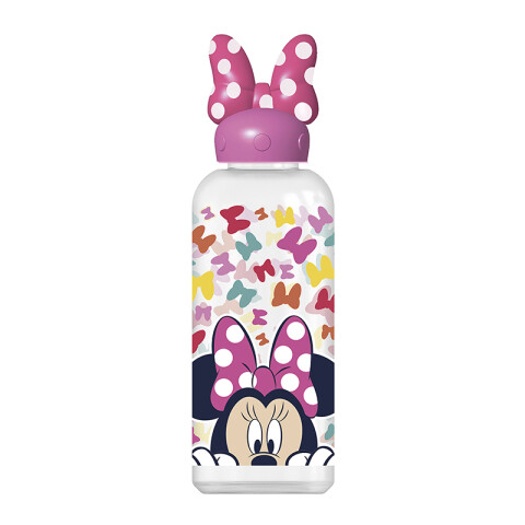 Botella con Tapa 3D 560 ml Minnie Rosa