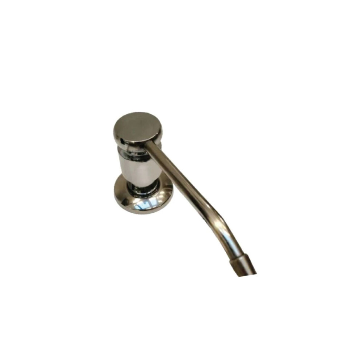 Dispensador de metal de jabón bajo mesada 